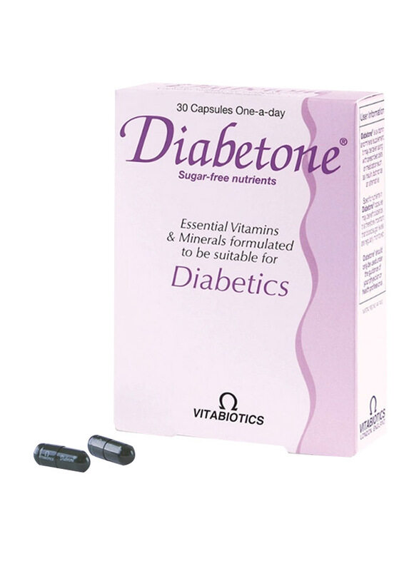 

Vitabiotics Diabetone Capsules, 30 Capsules
