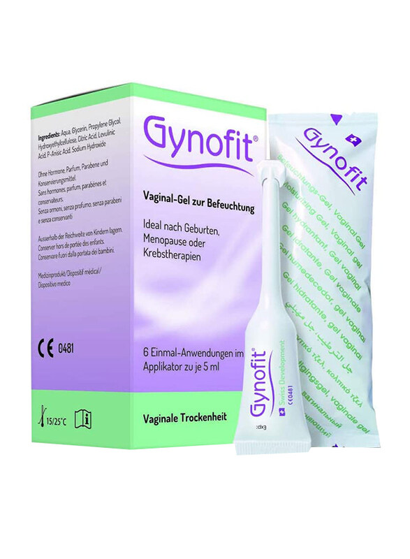 

Gynofit Moisturizing Vaginal Gel, 6 Applicator x 5ml