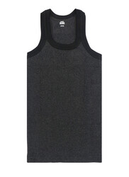 SIRTEX 6-Piece Cotton Undershirt Gym Vest Round Neck Innerwear for Boys Aged 7-8 Yrs., Multicolour