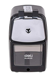 Deli Stationery Metal Pencil Sharpener, ‎E0620B-1, Black