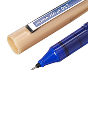 Zebra Dx7 Rollerball Pen, 0.7mm, Blue