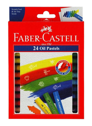Faber-Castell Oil Pastels, 24-Piece, Multicolour