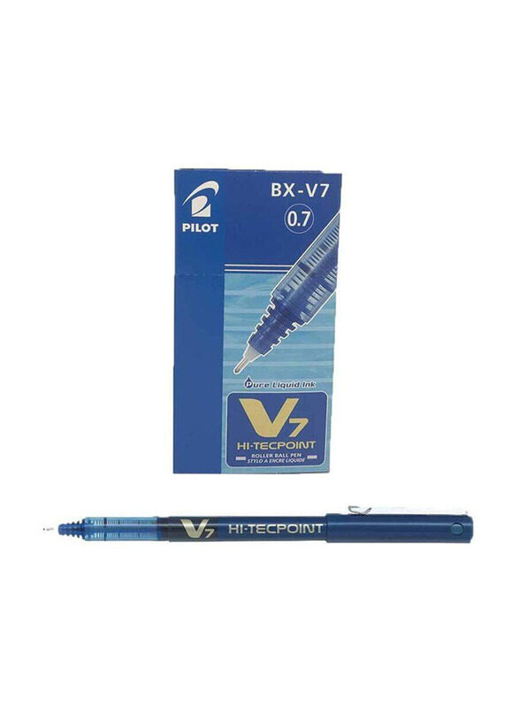 

Pilot 12-Piece V7 Hi Tec point Pen Set, 0.7mm, Blue