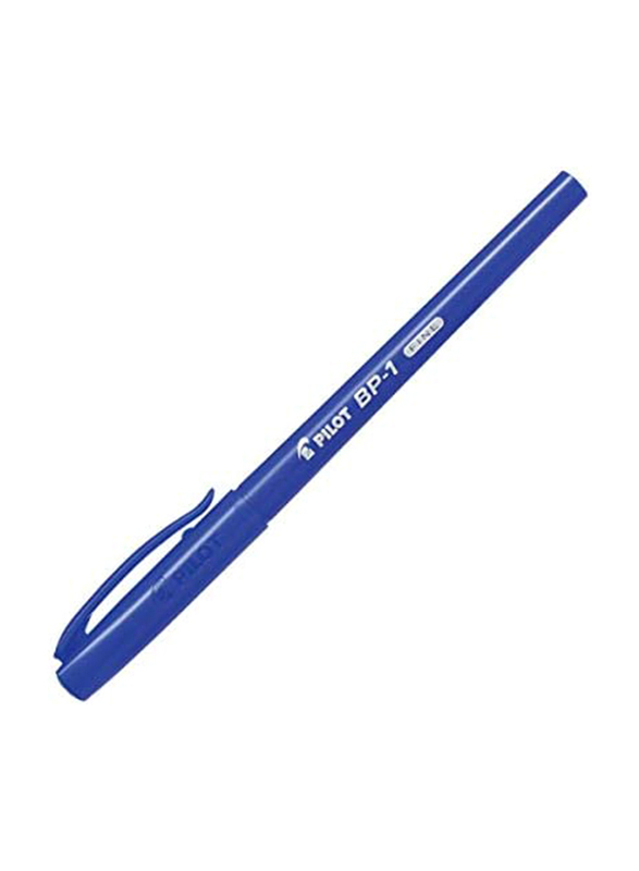 Pilot 12-Piece Fine Ballpoint Pen, BP-1, Blue