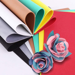 Sadaf 10-Piece EVA Foam A4 Size Art & Craft Paper, 2mm, Multicolour