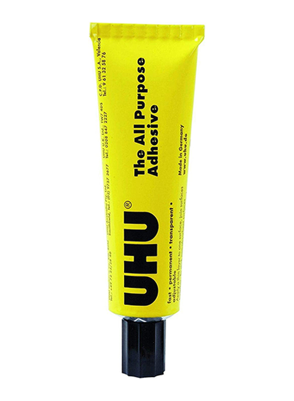 UHU All Purpose Adhesive, 35ml, Yellow