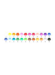 Faber-Castell Parrot Design Water Colour Pencil Set, 24-Piece, 114464, Multicolour