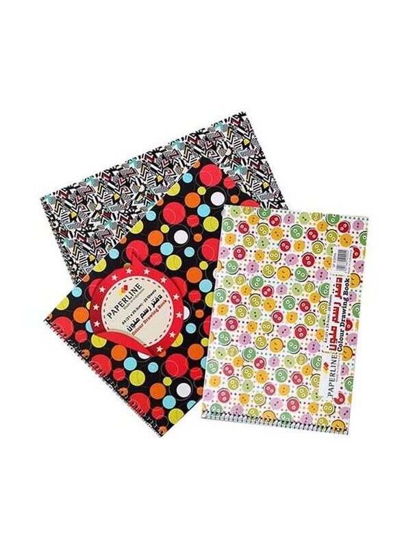 

Paperline Colour Drawing Book, 20 Sheet, Multicolour