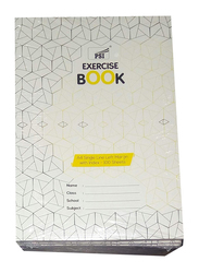 PSI Exercise with Margin & Index Book, 6 x 100 Sheets, A4 Size, White