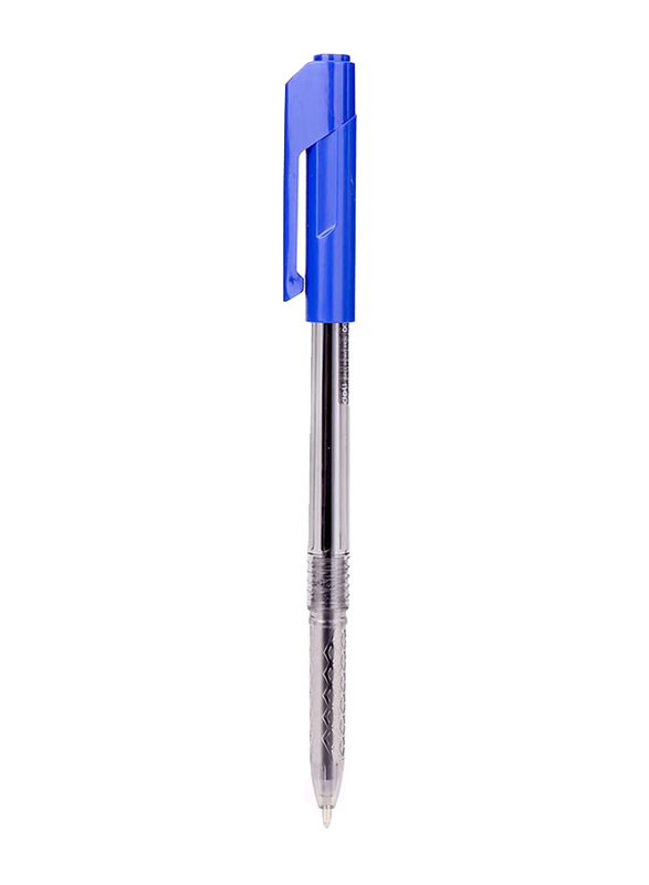 Deli Arrow Ballpoint Pen, 1.0mm, Blue