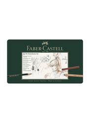 Faber-Castell Pitt Monochrome Pencil Set, 33 Pieces, Multicolour