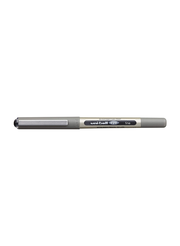 Uniball 12-Piece Eye Fine Rollerball Pen Set, 0.7mm, UB-157, Black
