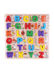 Scienish 28-Piece English ABC Alphabet Jigsaw Puzzle, Ages 1+, Multicolour