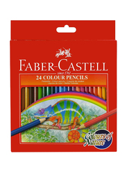 Faber-Castell Colours Of Nature Colour Pencils, 24-Piece, 114426, Multicolour