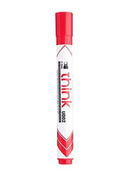 Deli 12-Piece Think Dry Erase Marker, U00240, Red