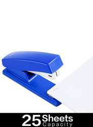 Deli Desktop Staplers with 640 Staples, Blue