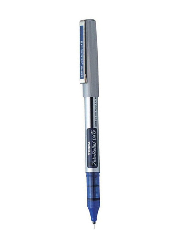 

Zebra Zeb-Roller DX5 Rollerball Pen, 0.5mm, Blue
