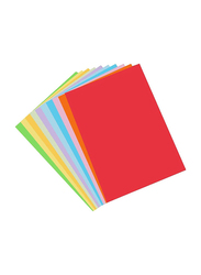 SubyveK DIY Craft Coloured Printer Paper Set, 100 Pieces, A4 Size, Multicolour