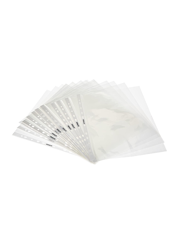 Maxi Sheet Protector, A4 Size, 40 Micron, 25 Pieces, Clear