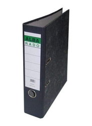 Alba Rado Box File Set, 8cm, 10 Pieces, Black