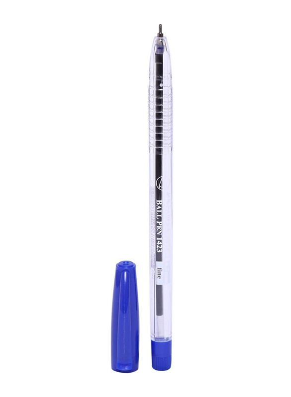 Faber Castell 50-Piece Ballpoint Pen, 0.7mm, 1423, Blue