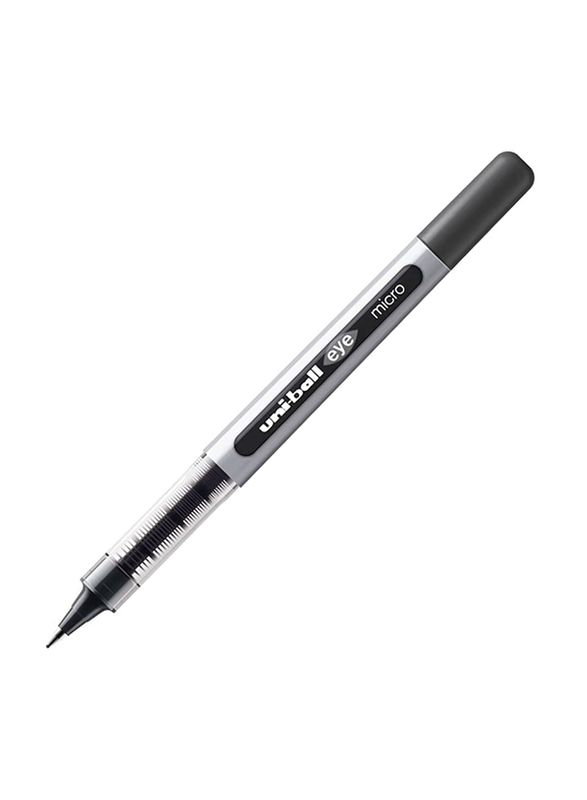 Uniball 12-Piece Eye Micro Gel Ink Pen Set, 0.5mm, UB-150, Black