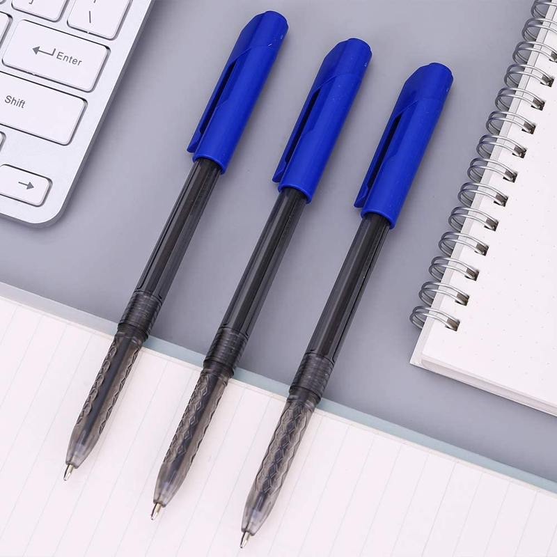 Deli Arrow Ballpoint Pen, 1.0mm, Blue