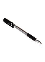 Deli 12-Piece Retractable Ballpoint Pen Set, 0.7mm, Black