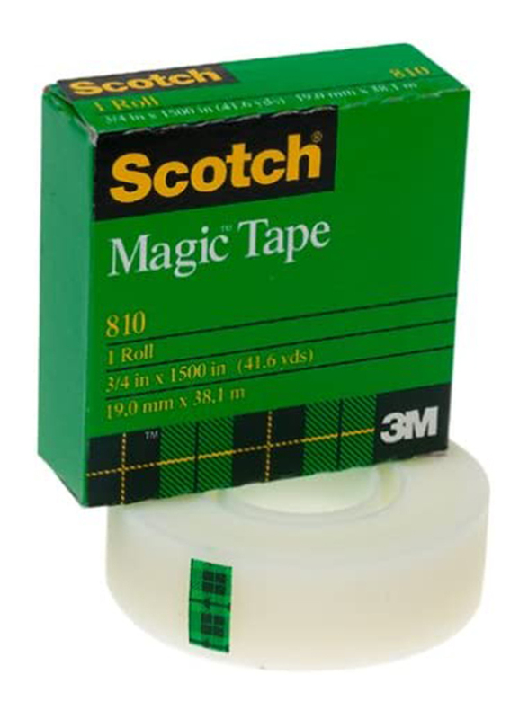 Scotch Magic Tape, 12 Pieces, Clear