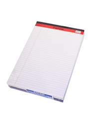 Sinarline PD02083 Legal Pad, 6 x 40 Sheets, A4 Size, White