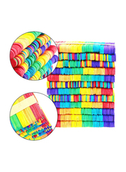 Funi Wooden Popsicle Sticks, 300 Piece, Multicolour