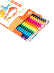 Deli Colorun Wood Free Colour Pencil Set, 24-Piece, Multicolour