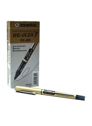 Zebra 10-Piece Direct Ink Rollerball Pen Set, 0.7mm, Black
