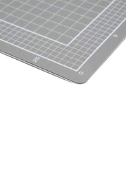 Quick Office Cutting Mat, 220 x 300 x 3mm, A4 Size, Grey