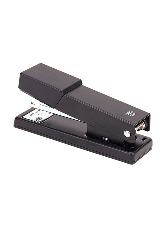 

Deli E0423 Half Strip Stapler, Up to 25 Sheets, Black