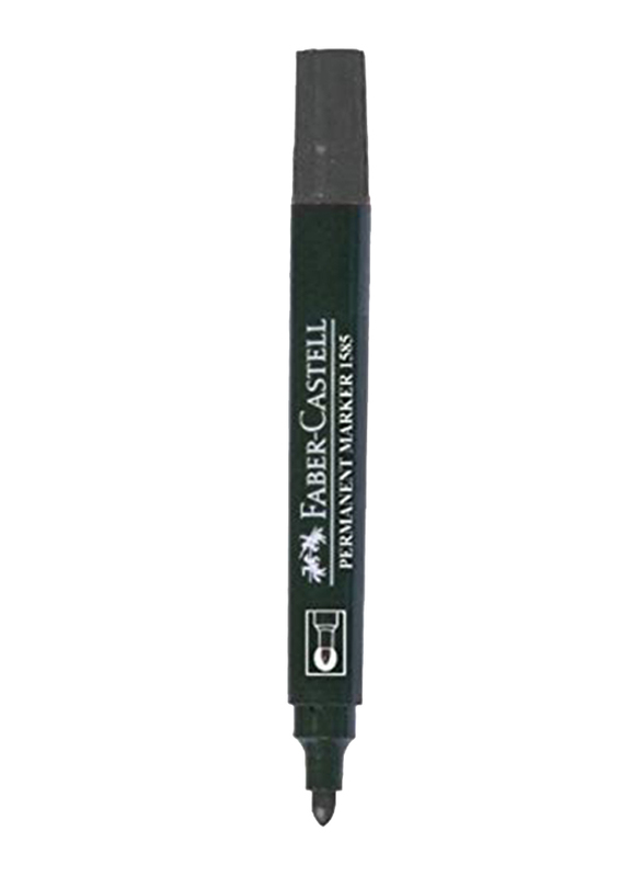 Faber-Castell Bullet Tip Permanent Marker, Black