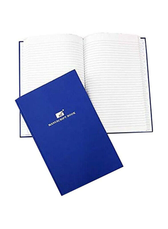 

PSI Manuscript Note Book A4 Size, Single Line, 96 Sheets, Blue/White