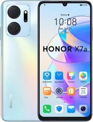 HONOR X7a Mobile Phone Unlocked, 6.74-Inch 90Hz Fullview Display, 50MP Quad Camera with 5330 mAh Battery, 6 GB+128 GB, Android 12 Titanium Silver ( UAE Version )