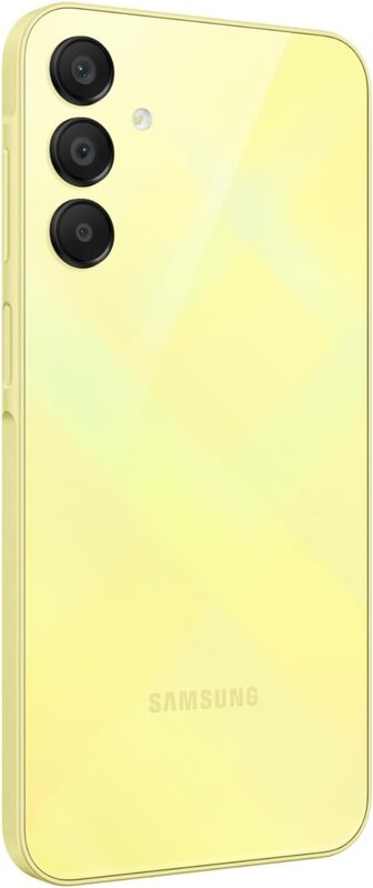 Samsung Galaxy A15 LTE, Android Smartphone, Dual SIM Mobile Phone, 4GB RAM, 128GB Storage, Yellow (UAE Version)