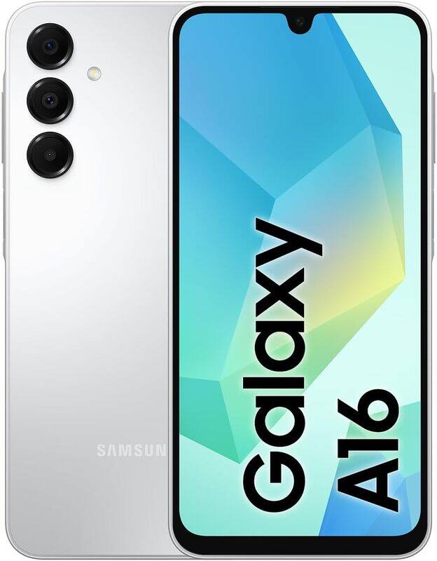 

Samusng Samsung Galaxy A16 LTE, Android Smartphone, Dual SIM Mobile Phone, 6GB RAM, 128GB Storage, Gray (UAE Version)