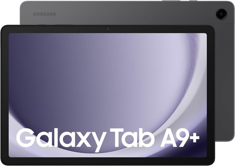 Samsung Galaxy Tab A9+ WiFi Android Tablet, 4GB RAM, 64GB Storage, Graphite (UAE Version)