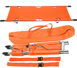 Folding Stretcher - Orange