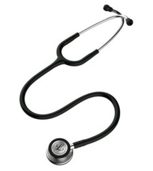 سماعة الطبيب 3M Littmann Classic III ، أنبوب أسود ، 27 بوصة