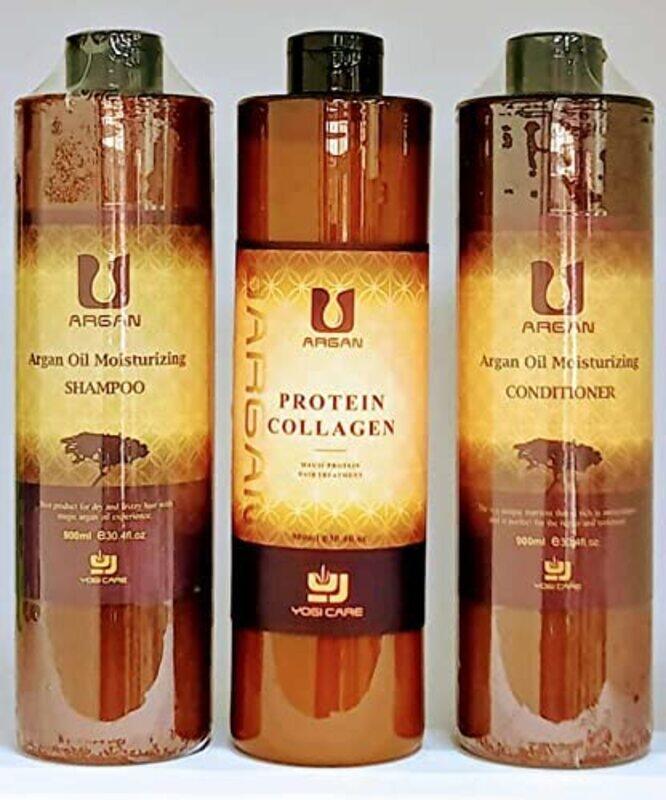 

Yogi Care Argan Protein Collagen Treatment Set, 1000ml