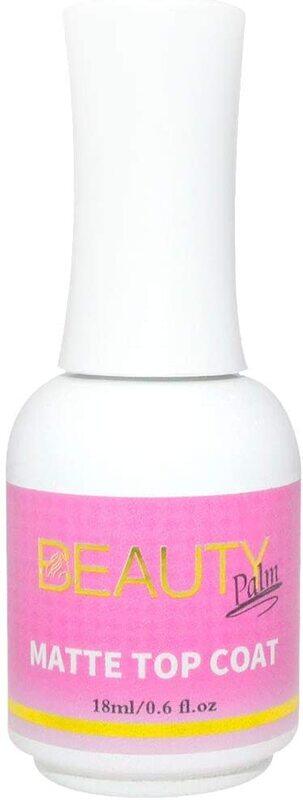 

Beauty Palm Matte Top Coat Gel Polish, 18ml, Pink