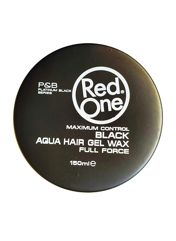 

Redone Full Force Aqua Hair Gel Wax All Hair Types, 150ml, Black