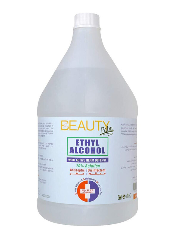 

Beauty Palm Disinfects Skin Cleans Surfaces, Clear