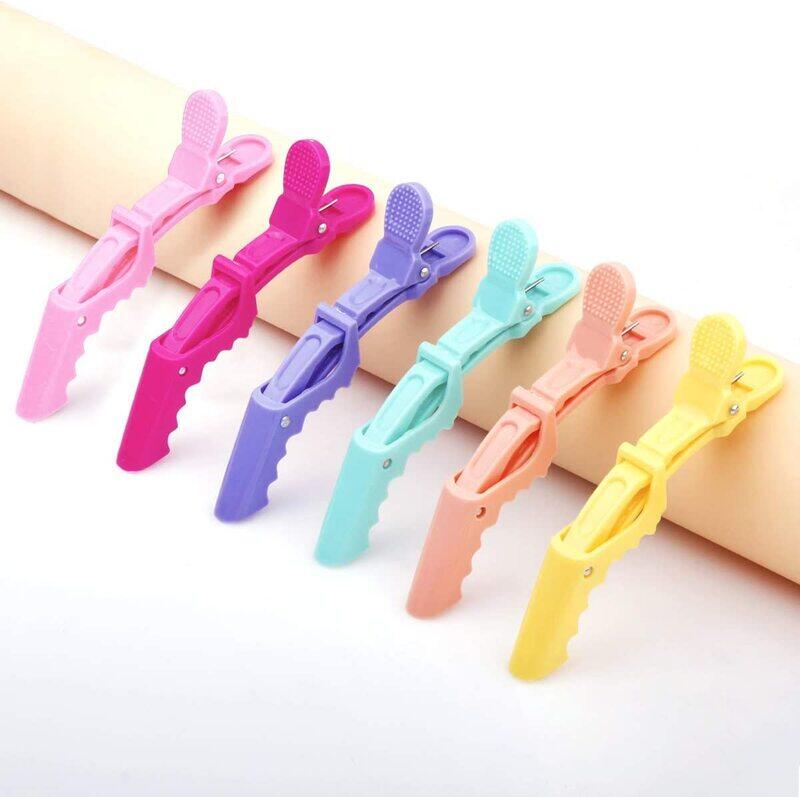 

Excefore Store Professional Styling Plastic Sectioning Large Hair Clips, 12 Pieces
