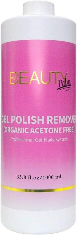 

Beauty Palm Organic Acetone Free Gel Remover, 1000ml, Pink