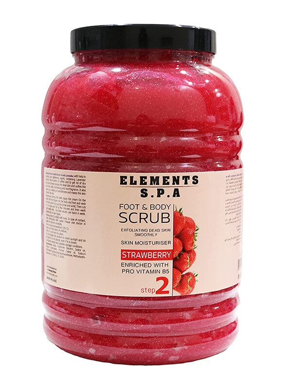 

Generic Elements Spa Strawberry Foot & Body Scrub, 5 Liters